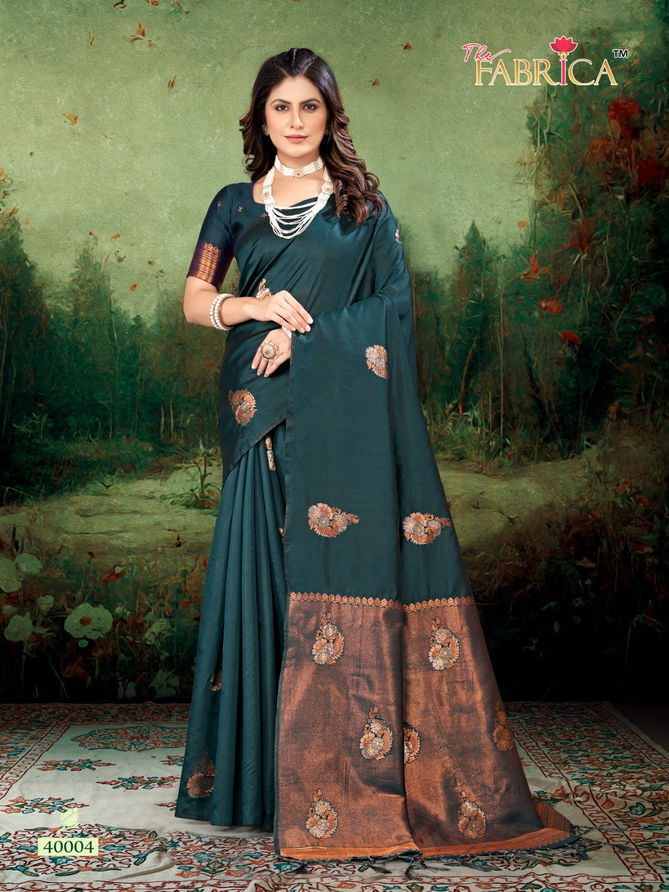 Sasha By The Fabrica Lichi Silk Designer Sarees Catalog